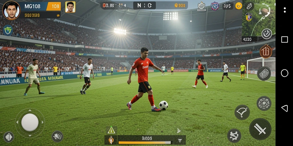 Tampilan gameplay MG108 yang mendebarkan dan seru.
