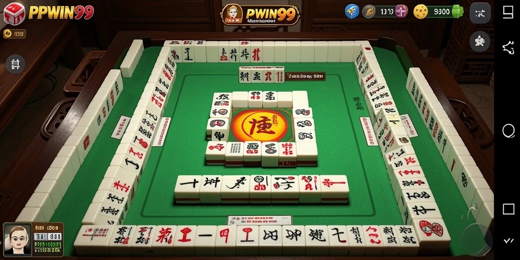 Tampilan permainan Mahjong yang seru dan menarik dari PPWIN99.